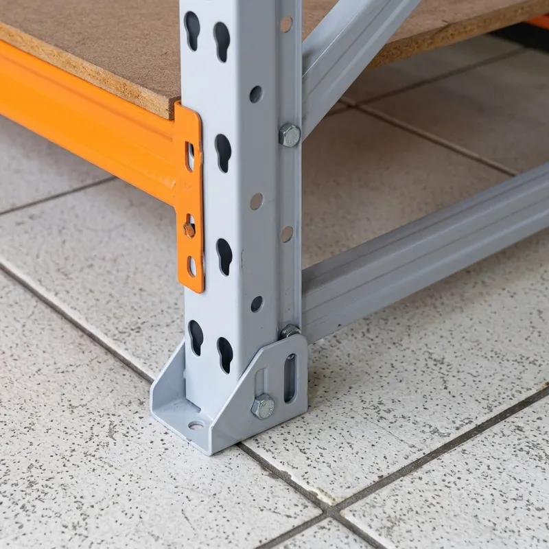 Mini porta pallet montado de forma autoportante ou fixado na parede