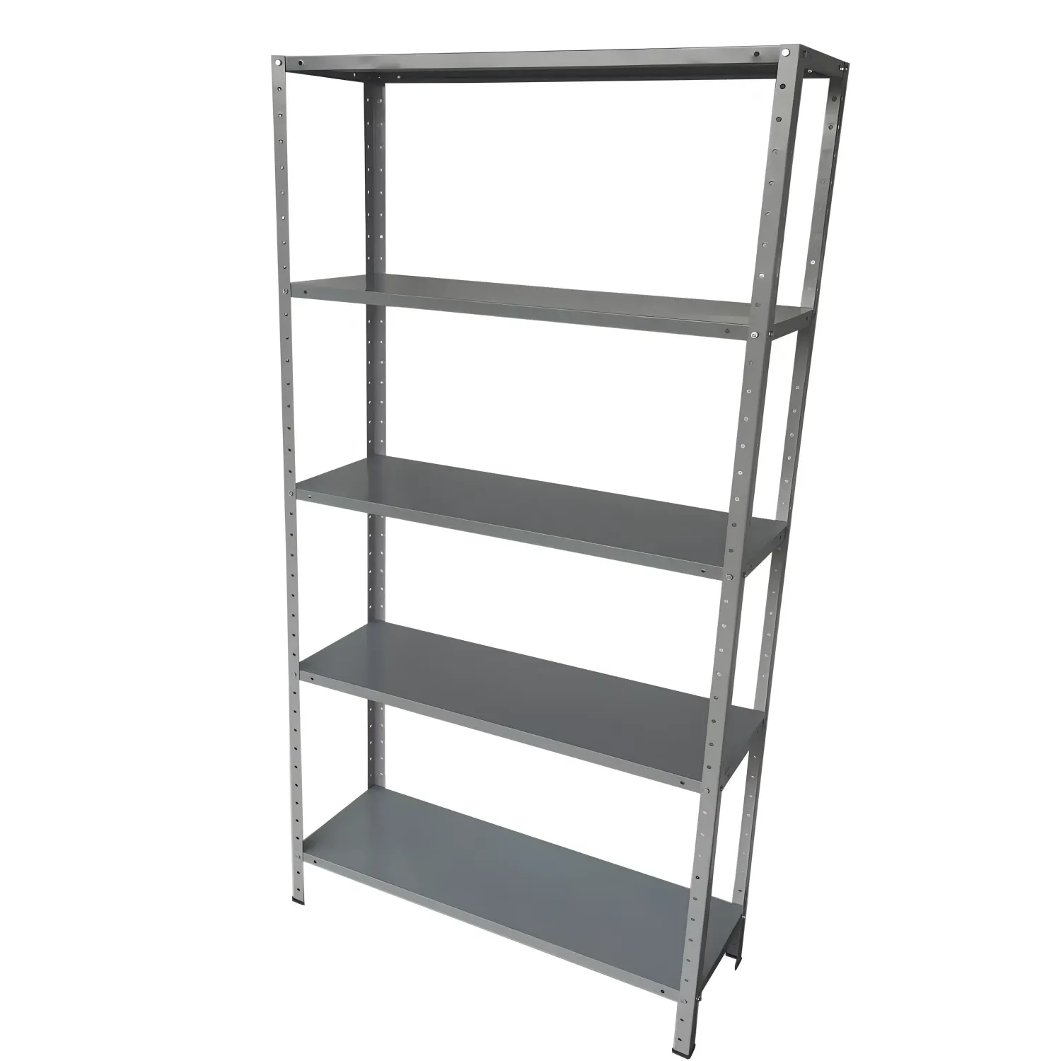 Estante de Aço 30cm profundidade com 5 bandejas cinza - preview 1