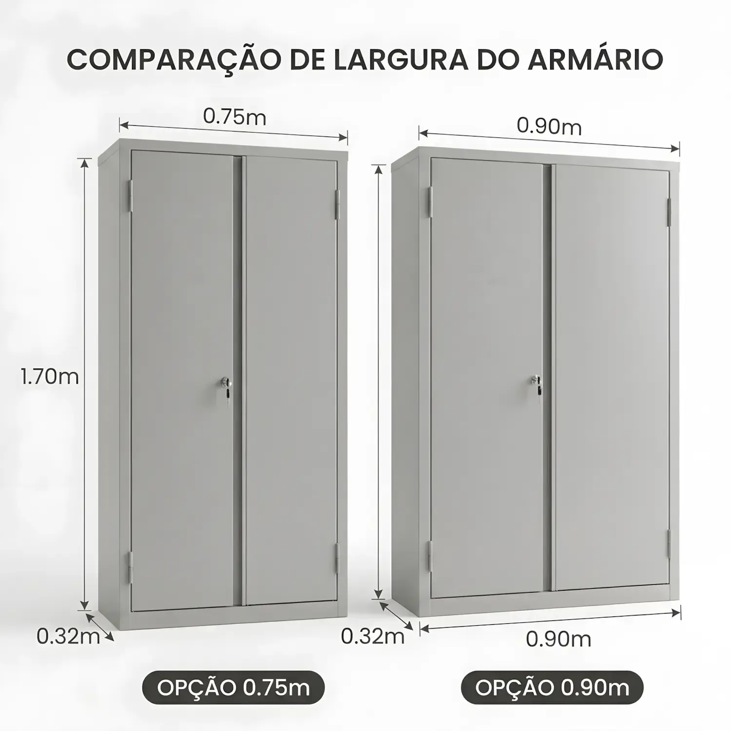 Armário de Aço 1,70m Premium - preview 3