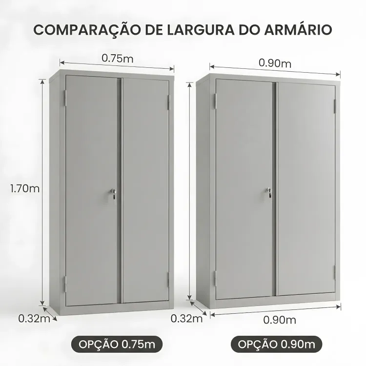 Armário de Aço 1,70m Premium - imagem 3