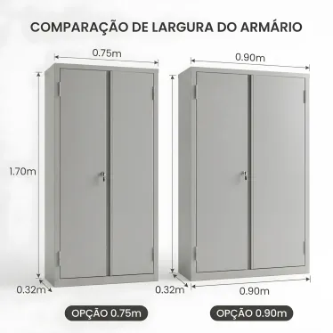Armário de Aço 1,70m Premium - miniatura 3