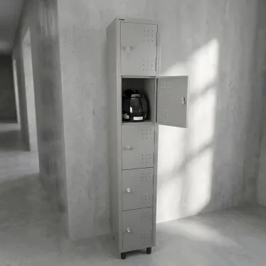 Roupeiro de Aço 5 Portas para Vestiário - miniatura 2