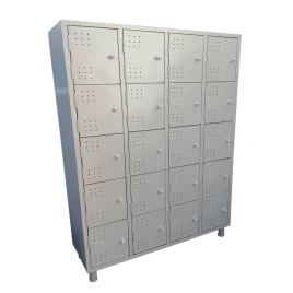 Armário para Vestiário - Roupeiro de Aço 20 Portas