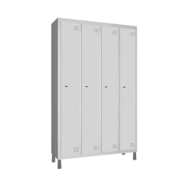 Armário para Vestiário - Roupeiro de Aço 4 Portas Grandes