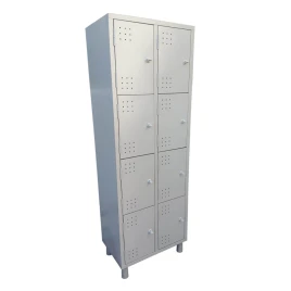 Armário para Vestiário - Roupeiro de Aço 8 Portas