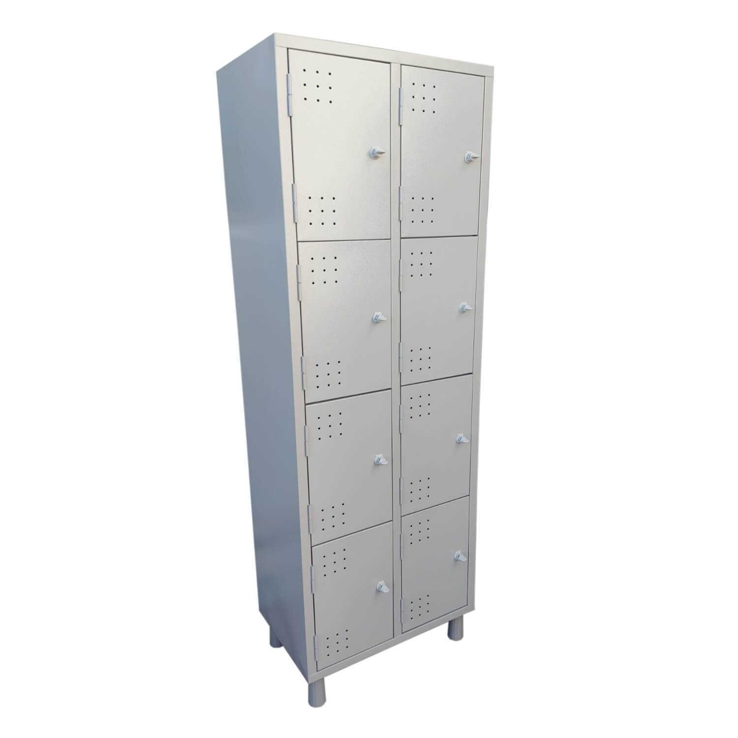Armário para Vestiário - Roupeiro de Aço 8 Portas
