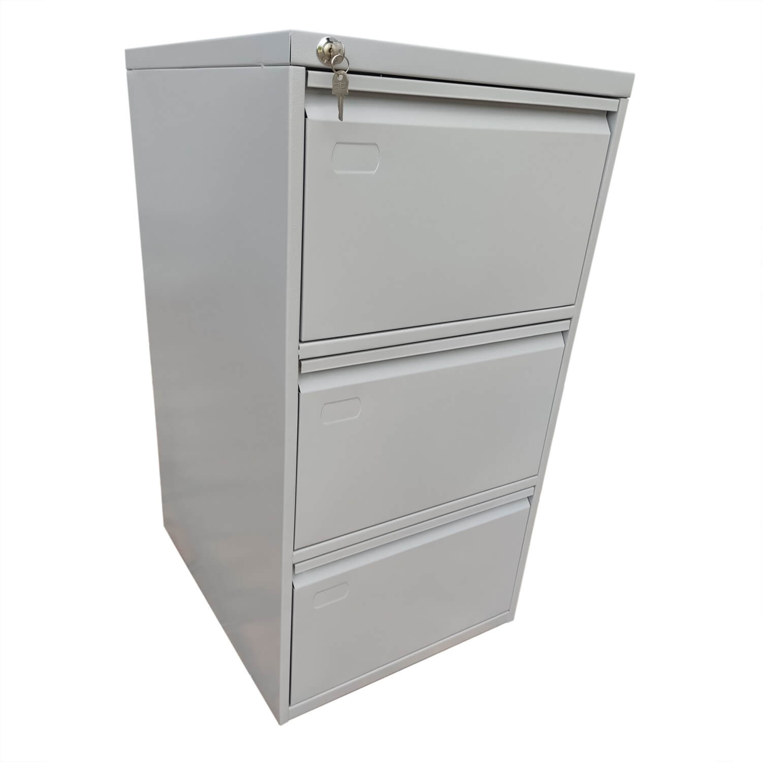 Arquivo de Aço 3 Gavetas para Pasta Suspensa com Chave