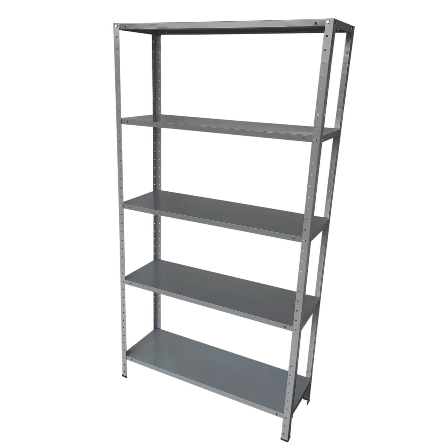 Estante / Prateleira de Aço para Estoque 30cm Profundidade com 5 Bandejas
