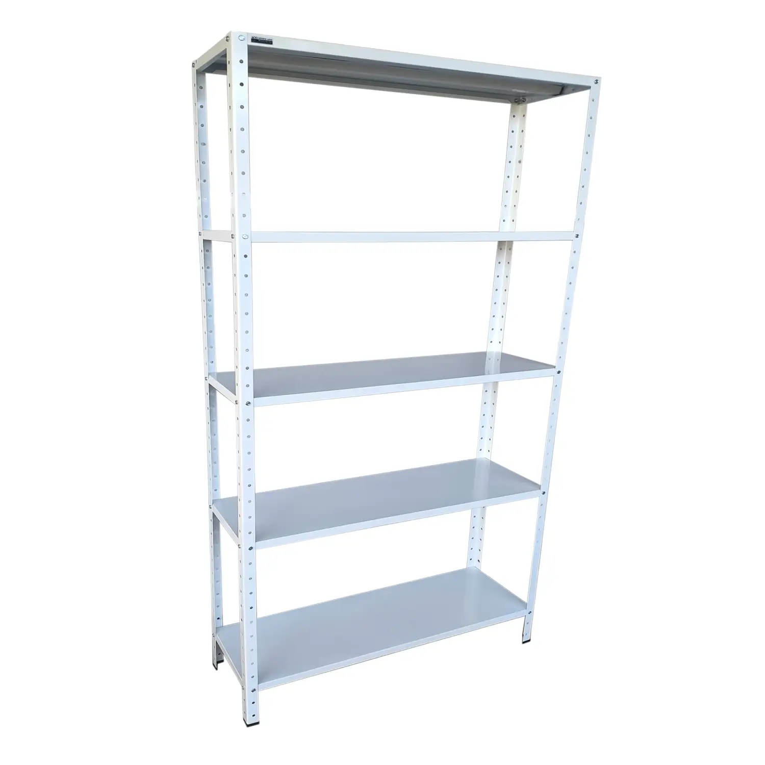 Estante de aço de 30 branca