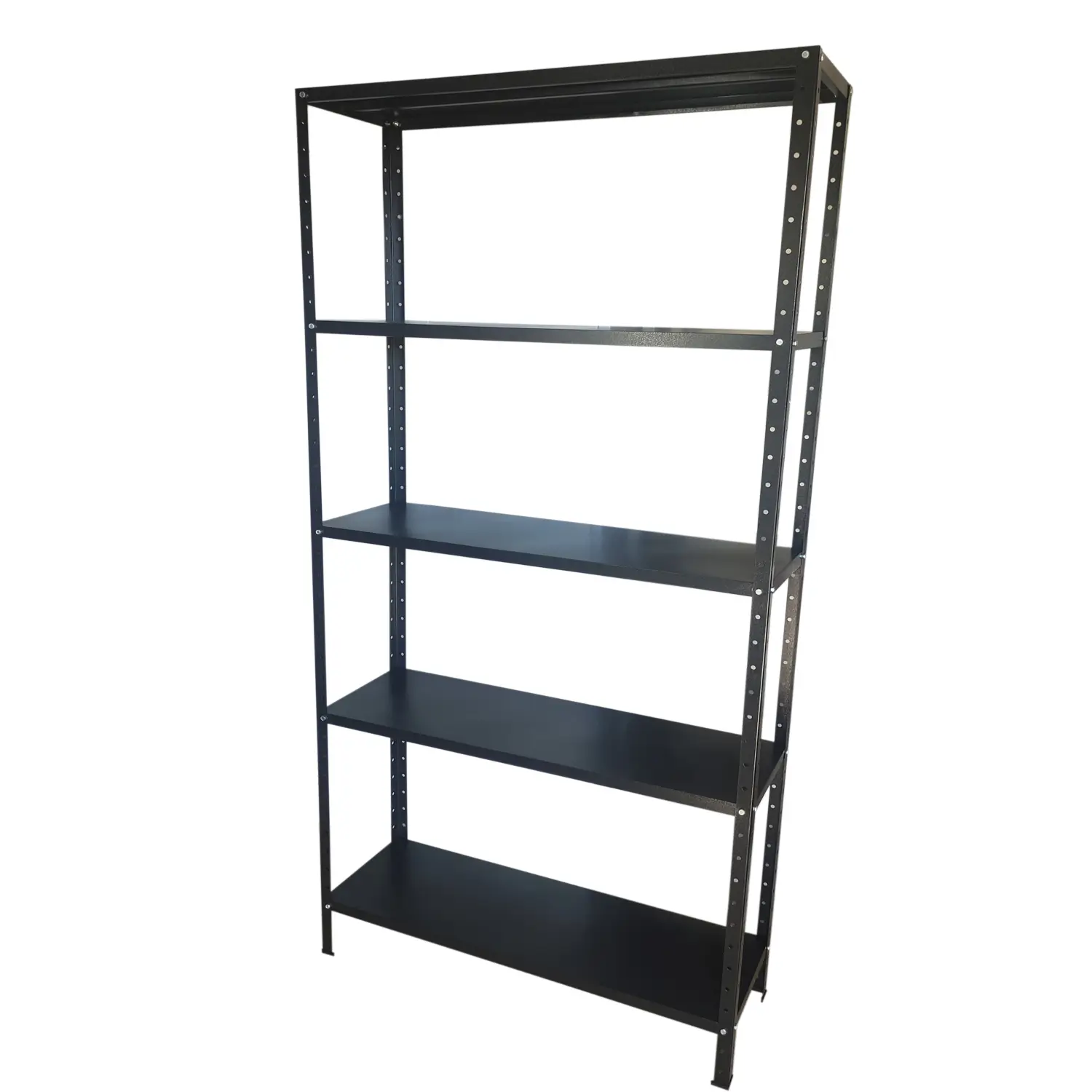 Estante de aço de 30 preta