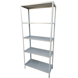 Estante / Prateleira de Aço para Estoque 40cm Profundidade com 5 Bandejas