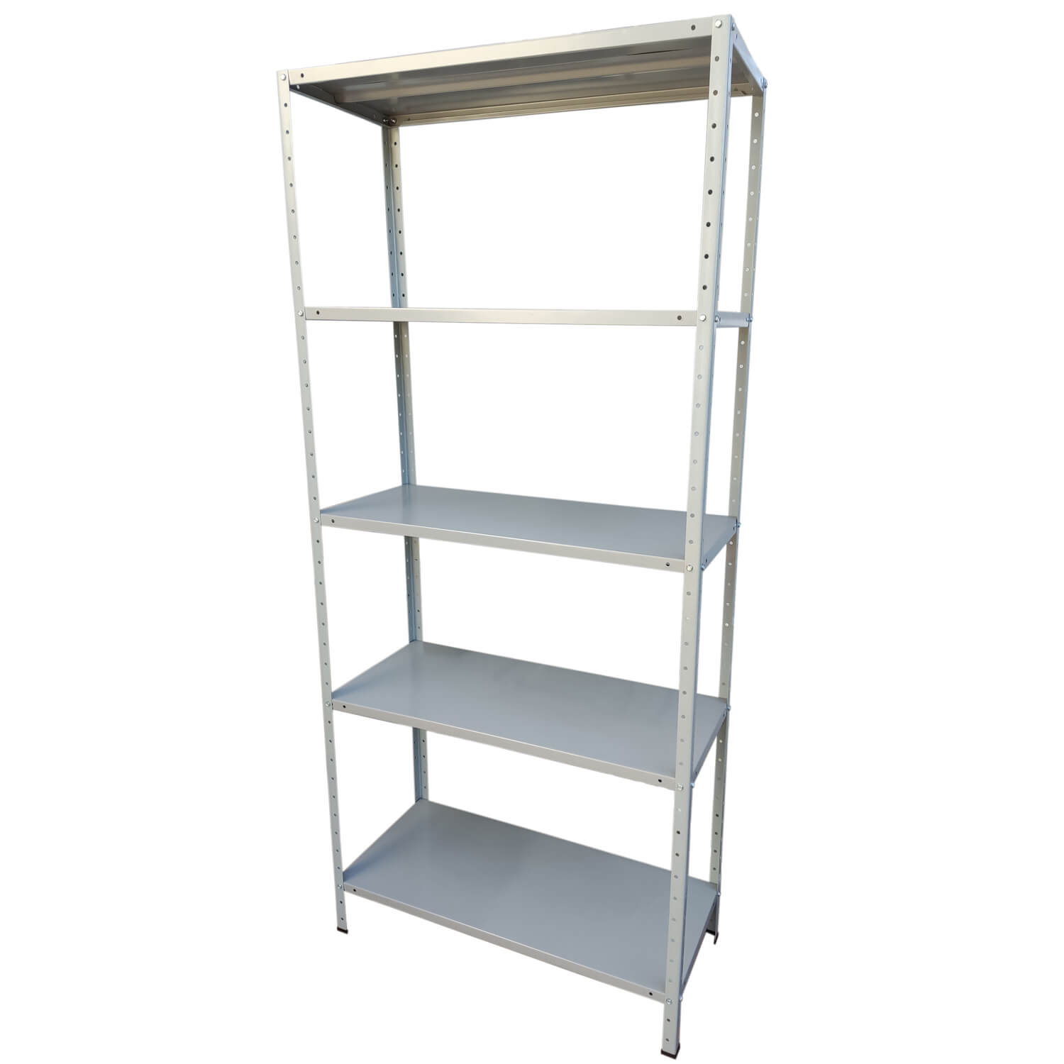 Estante / Prateleira de Aço para Estoque 40cm Profundidade com 5 Bandejas